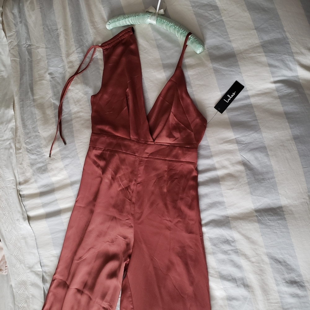 NWT Lulu's wide leg jumper